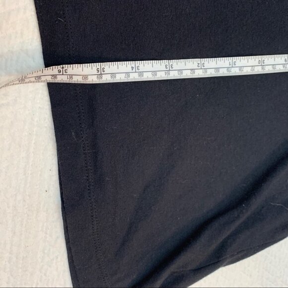 OLD Navy😎Black Long Sleeve V-Neck Jersey Knit Sweater Dress S - Picture 10 of 10